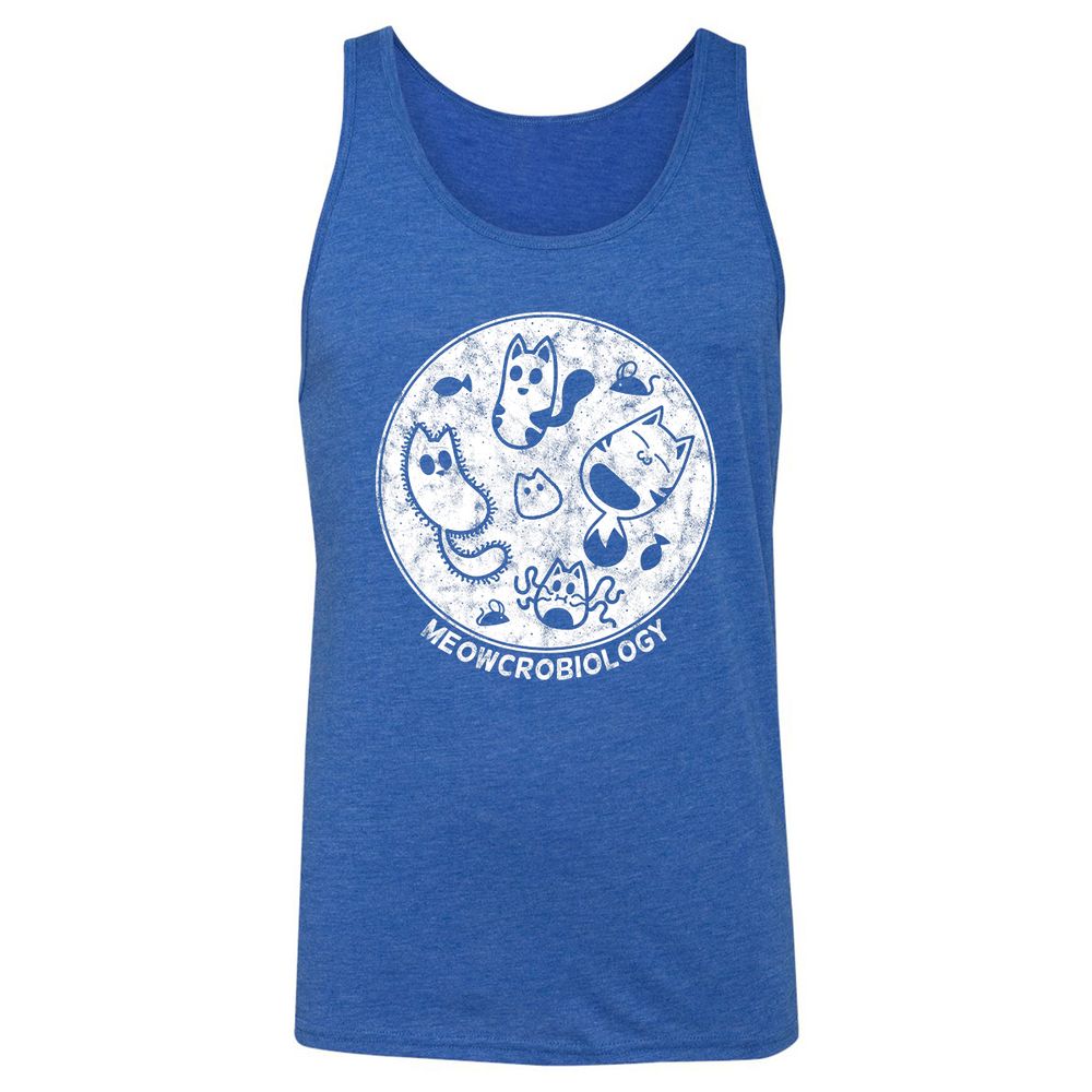 Unisex Jersey Tank - ANASSEH6 - True Royal Triblend - 12