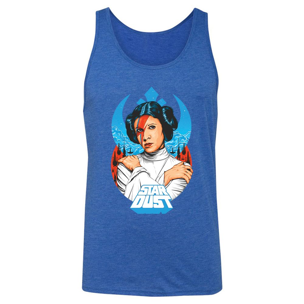 Unisex Jersey Tank - 7421MNV1 - True Royal Triblend - 12