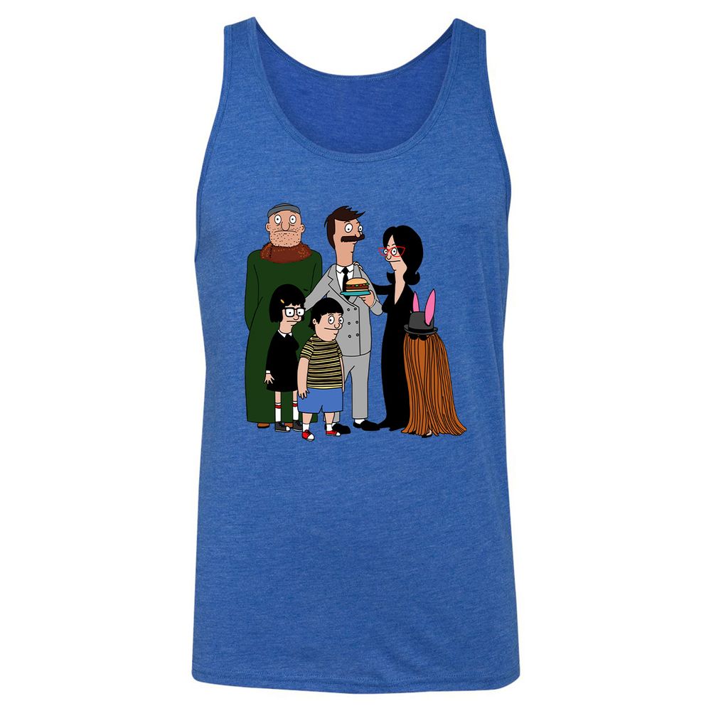 Unisex Jersey Tank - EDMPJNVN - True Royal Triblend - 12