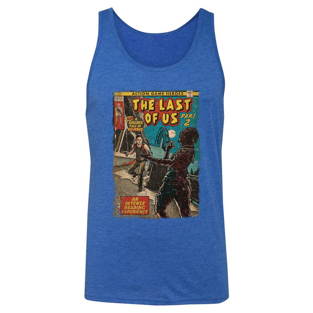 Unisex Jersey Tank - 9P1EQX39 - True Royal Triblend - 12