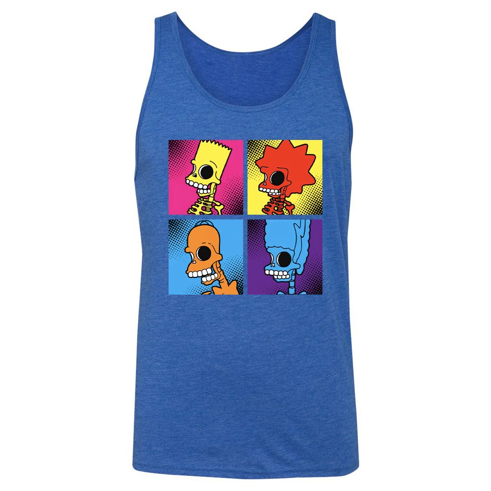 Unisex Jersey Tank - 9JT7C9ZV - True Royal Triblend - 12