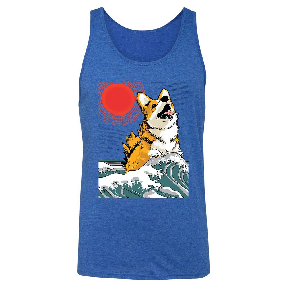 Unisex Jersey Tank - ECL39W1U - True Royal Triblend - 12