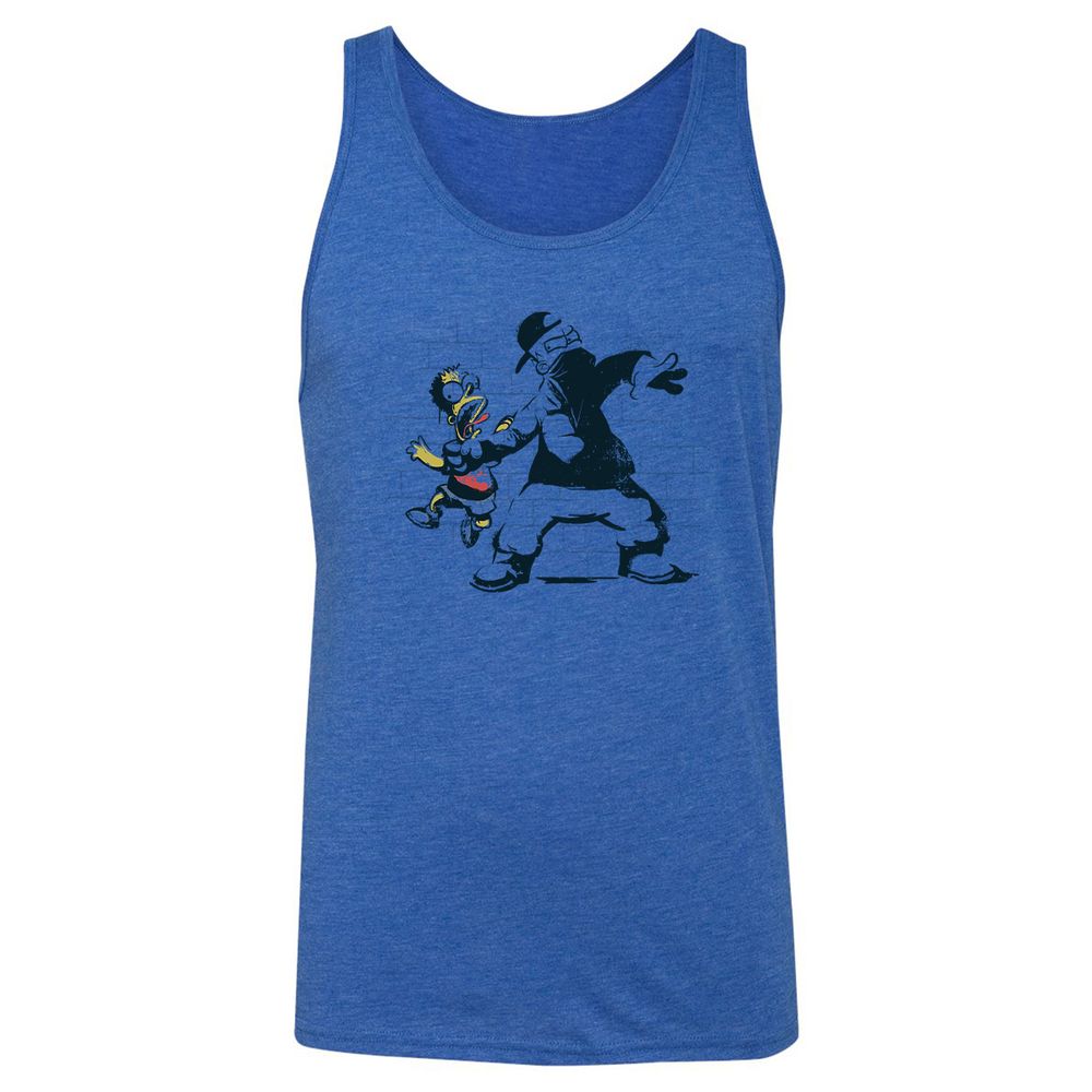Unisex Jersey Tank - QYJ53EHE - True Royal Triblend - 12