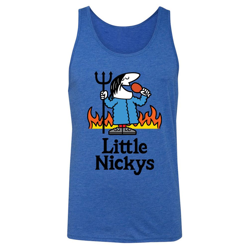 Unisex Jersey Tank - GRWTW5XX - True Royal Triblend - 12