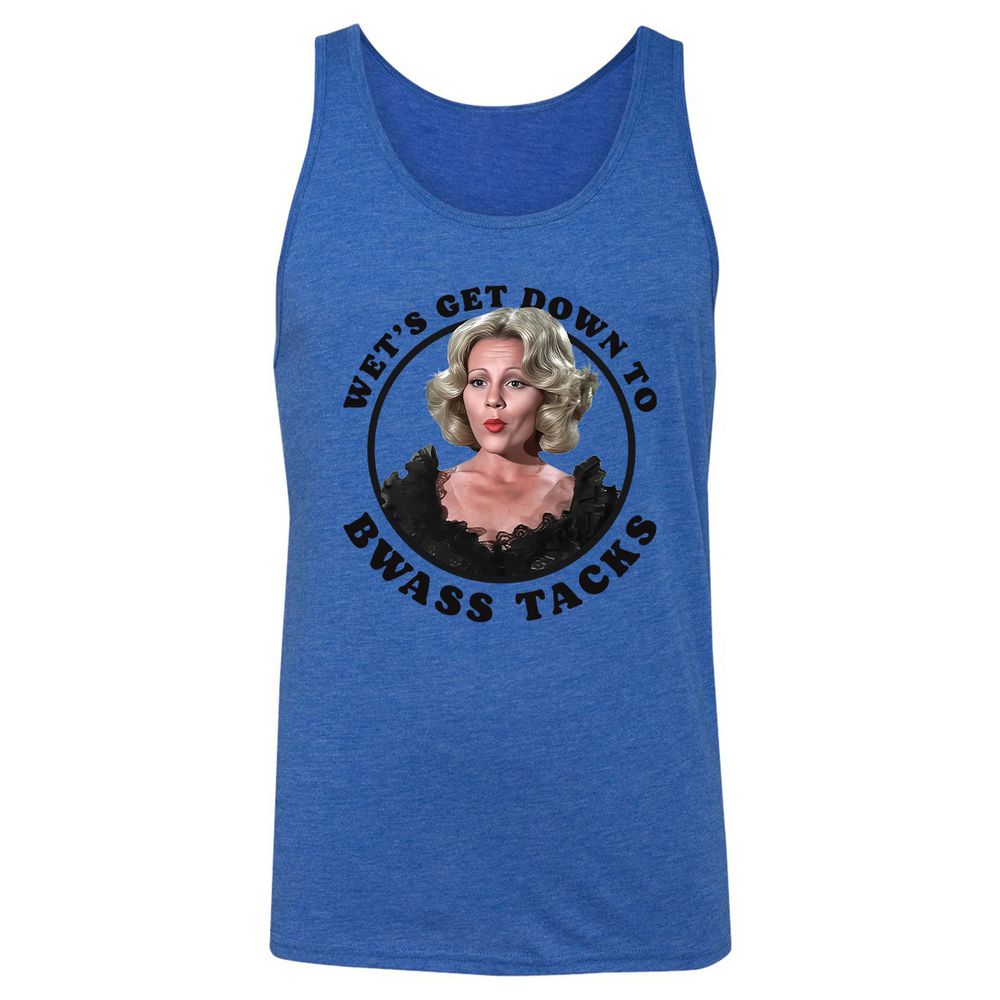 Unisex Jersey Tank - W749X9K6 - True Royal Triblend - 12