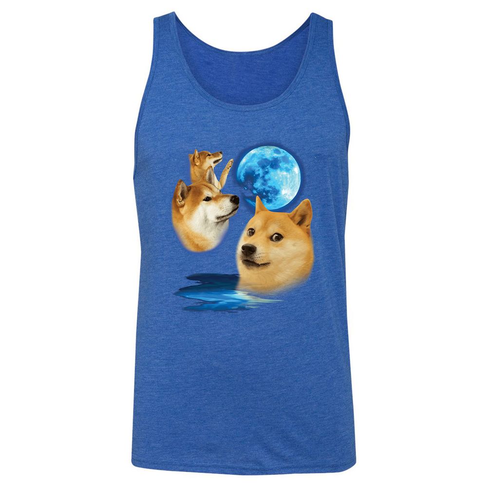 Unisex Jersey Tank - CBG8KACA - True Royal Triblend - 12
