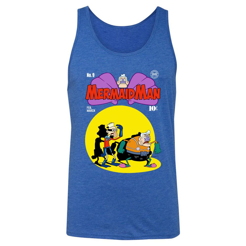 Unisex Jersey Tank - SYAFMCVD - True Royal Triblend - 12