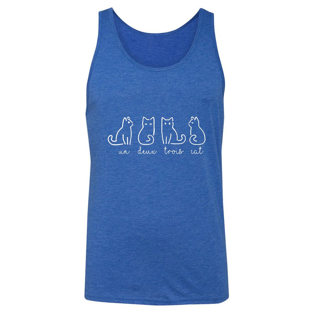 Unisex Jersey Tank - SKN6TEYW - True Royal Triblend - 12