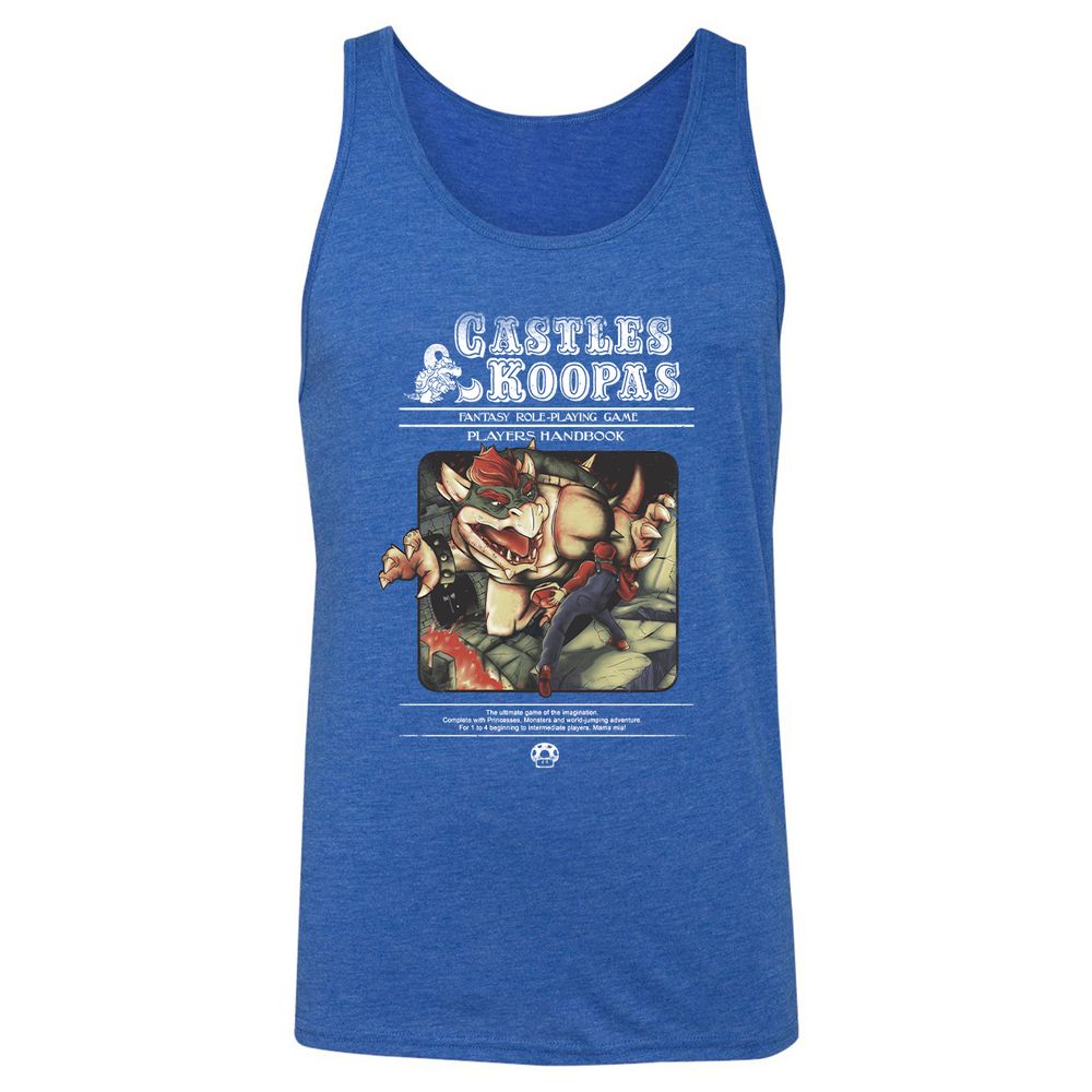 Unisex Jersey Tank - GWDSK33Z - True Royal Triblend - 12