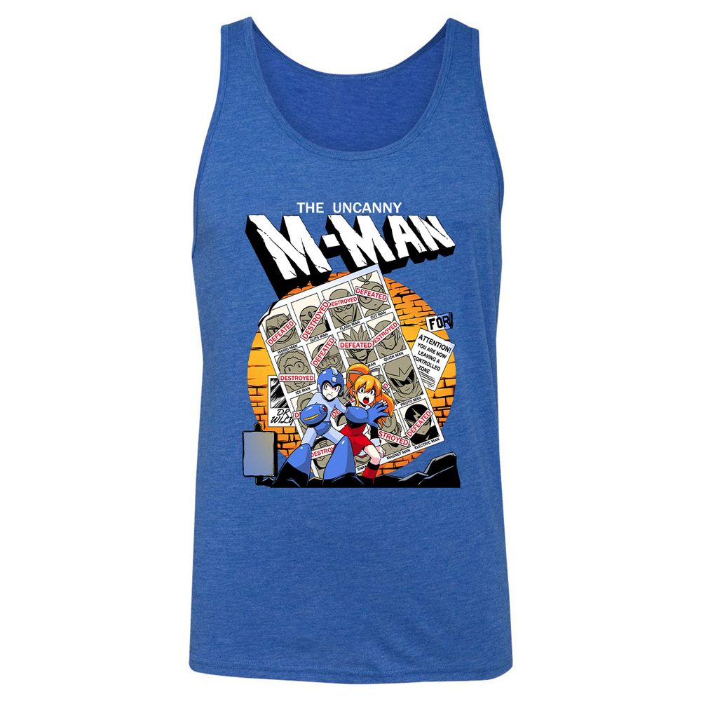 Unisex Jersey Tank - 6ZBPQX6C - True Royal Triblend - 12