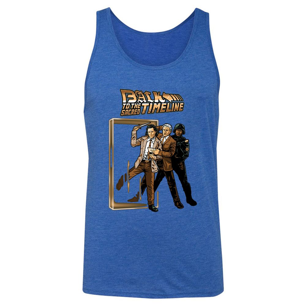 Unisex Jersey Tank - MAAALU8Z - True Royal Triblend - 12