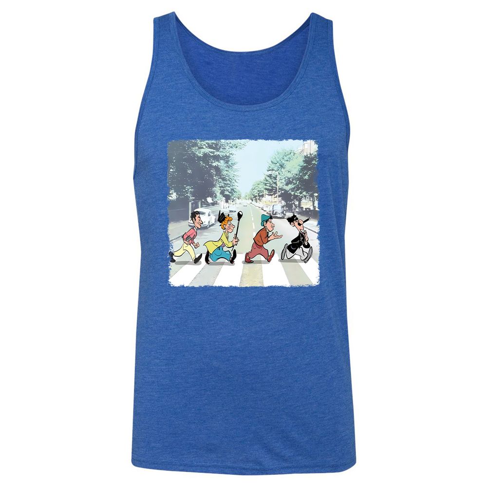 Unisex Jersey Tank - D51TU4F3 - True Royal Triblend - 12