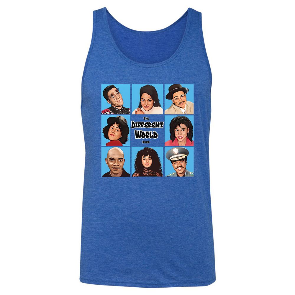 Unisex Jersey Tank - 1NEL1Y74 - True Royal Triblend - 12