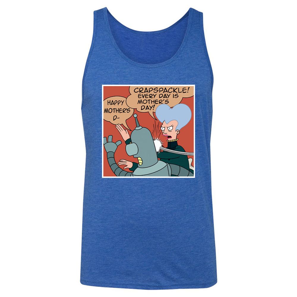 Unisex Jersey Tank - 144J23NW - True Royal Triblend - 12