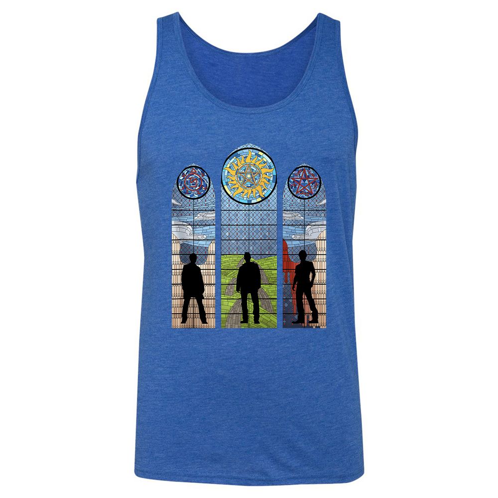 Unisex Jersey Tank - RPSEPZNS - True Royal Triblend - 12