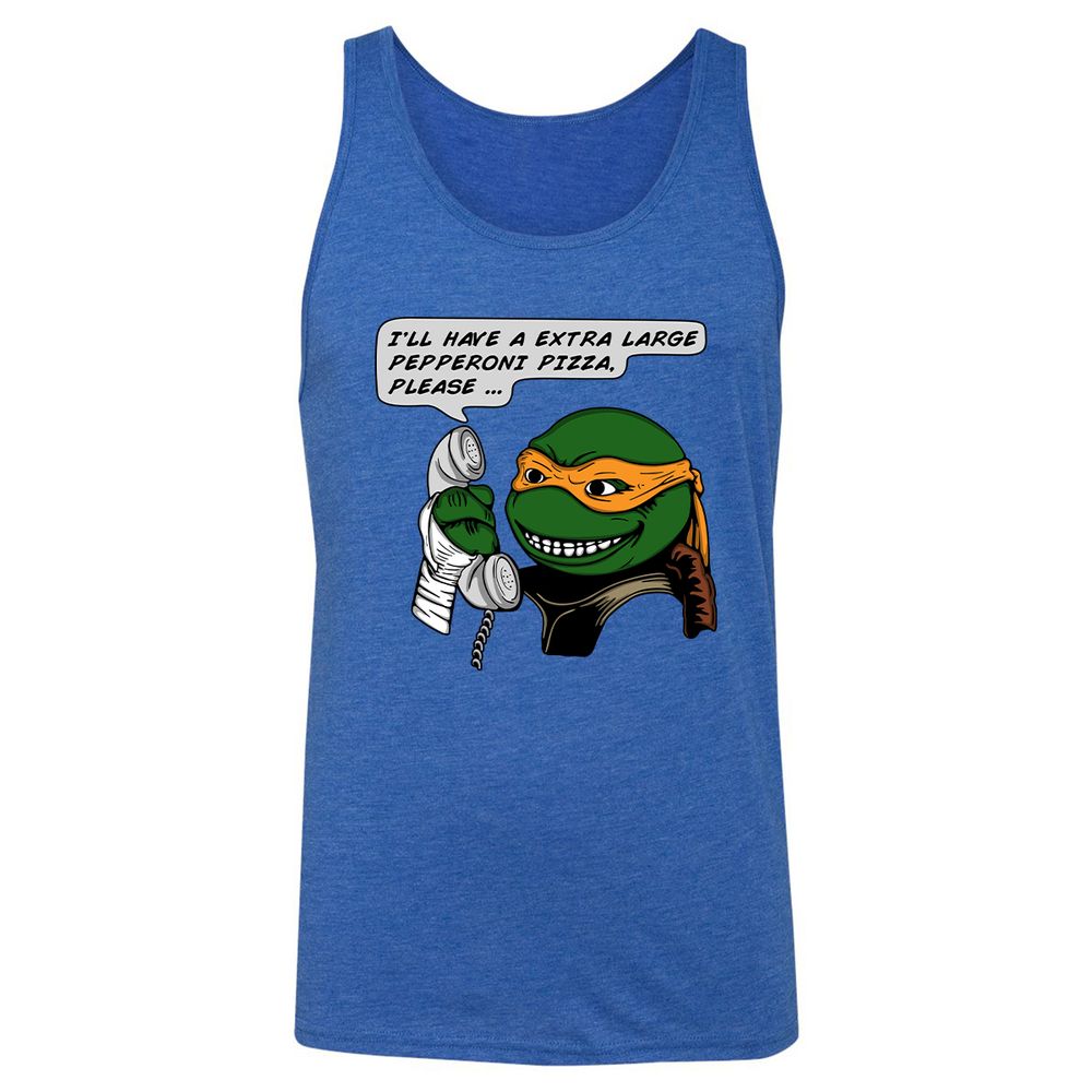 Unisex Jersey Tank - U7E8DG6S - True Royal Triblend - 12