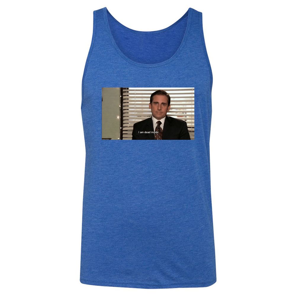 Unisex Jersey Tank - F7THPECN - True Royal Triblend - 12