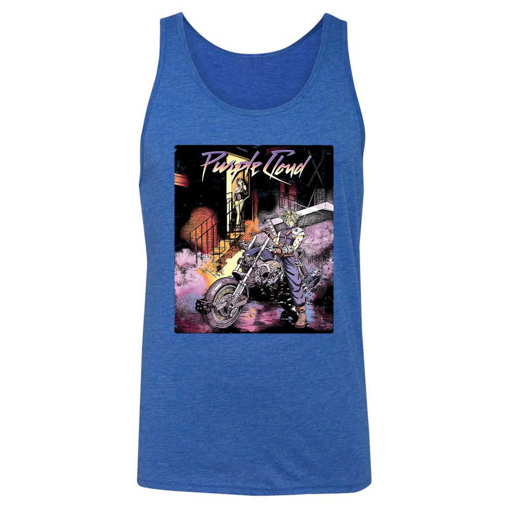 Unisex Jersey Tank - XD13Q3XX - True Royal Triblend - 12
