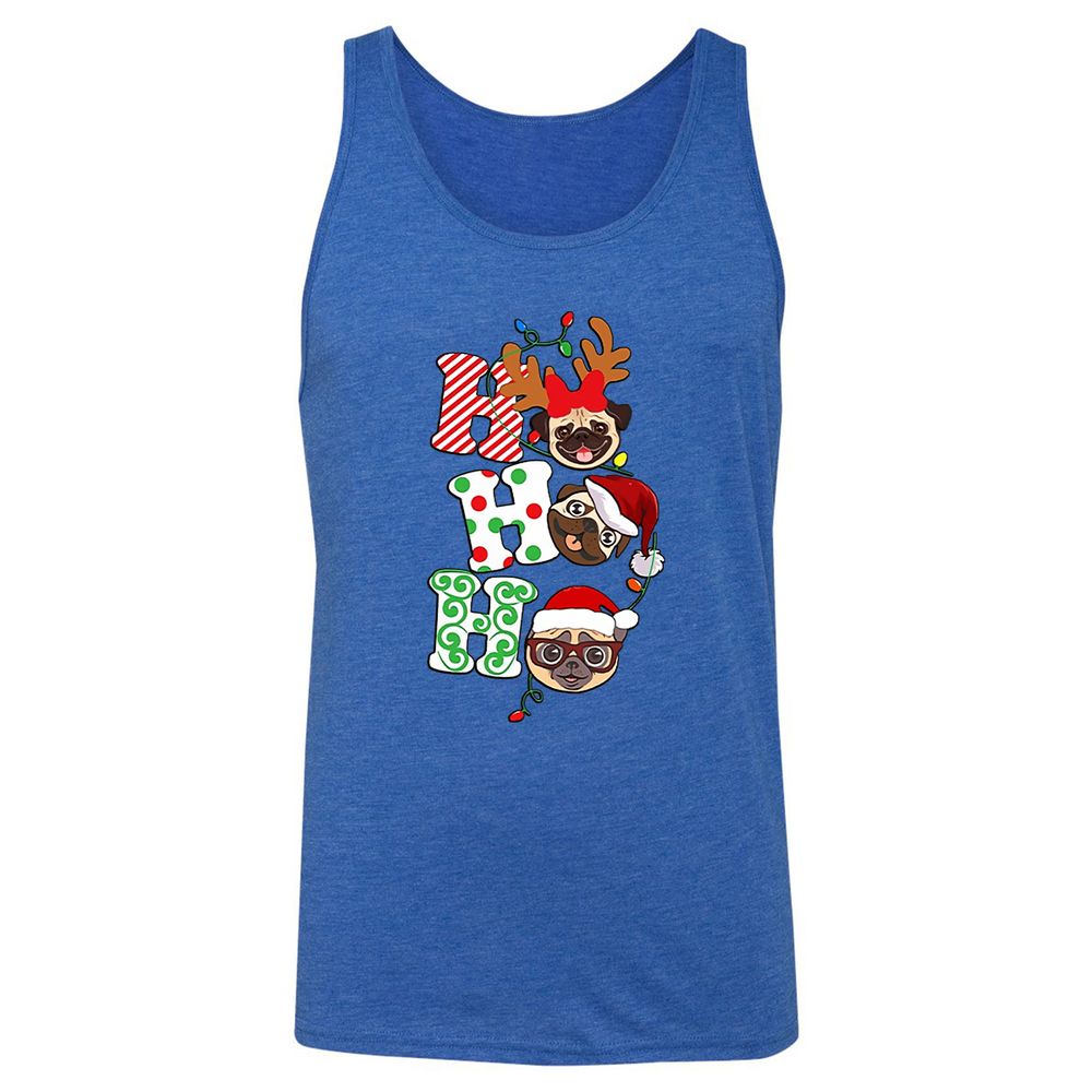 Unisex Jersey Tank - UGHUL7DA - True Royal Triblend - 12