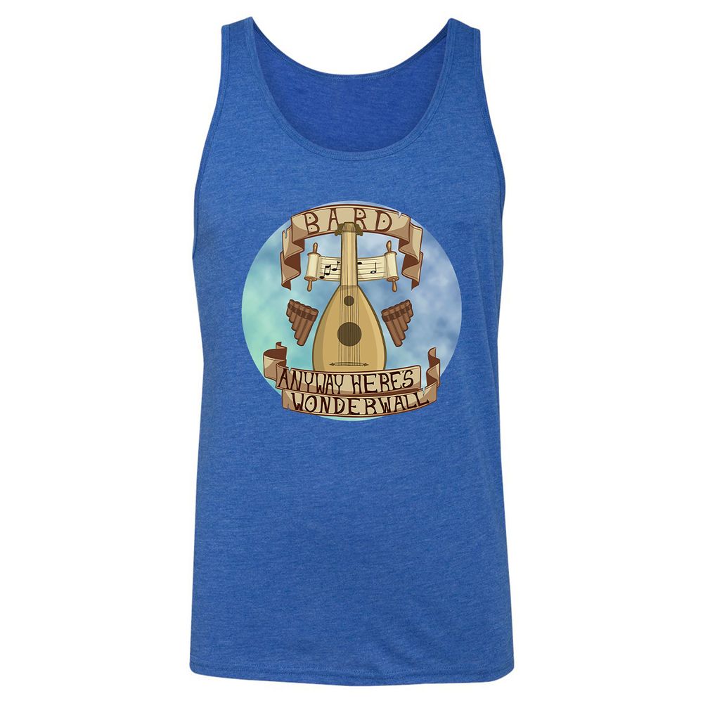 Unisex Jersey Tank - YLXFCFTT - True Royal Triblend - 12