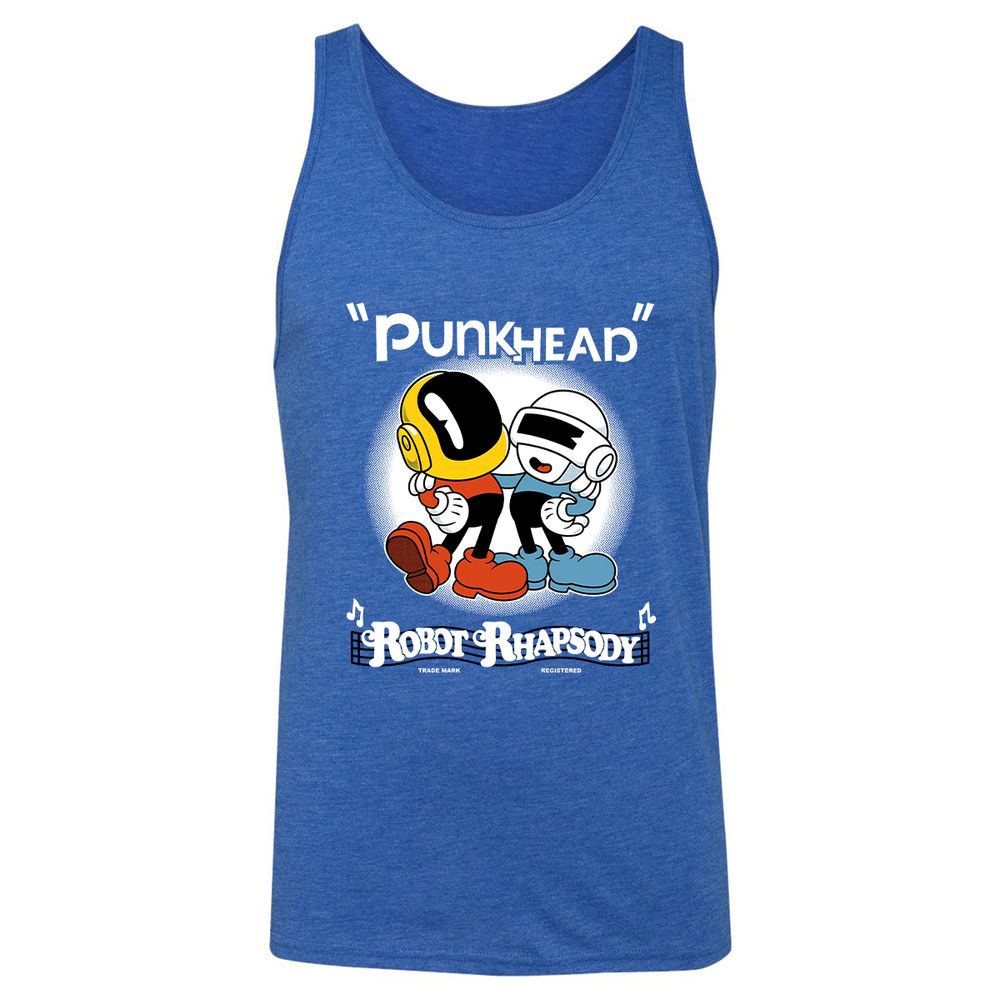 Unisex Jersey Tank - LWWDUCCK - True Royal Triblend - 12