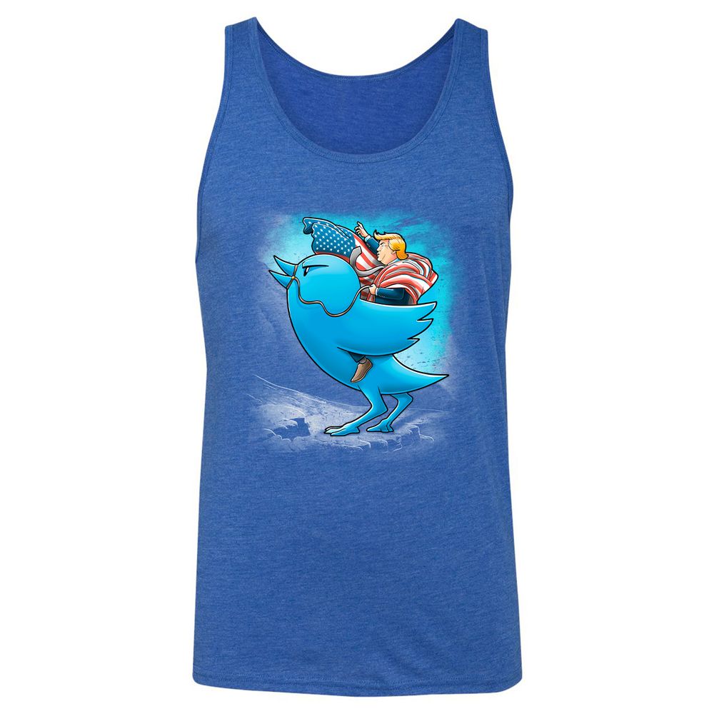 Unisex Jersey Tank - W6SG9EED - True Royal Triblend - 12