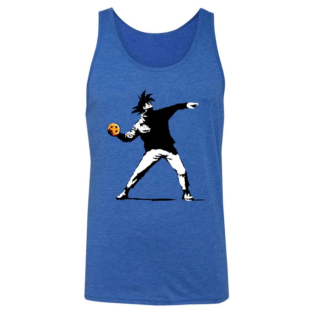 Unisex Jersey Tank - ETCPXRZL - True Royal Triblend - 12