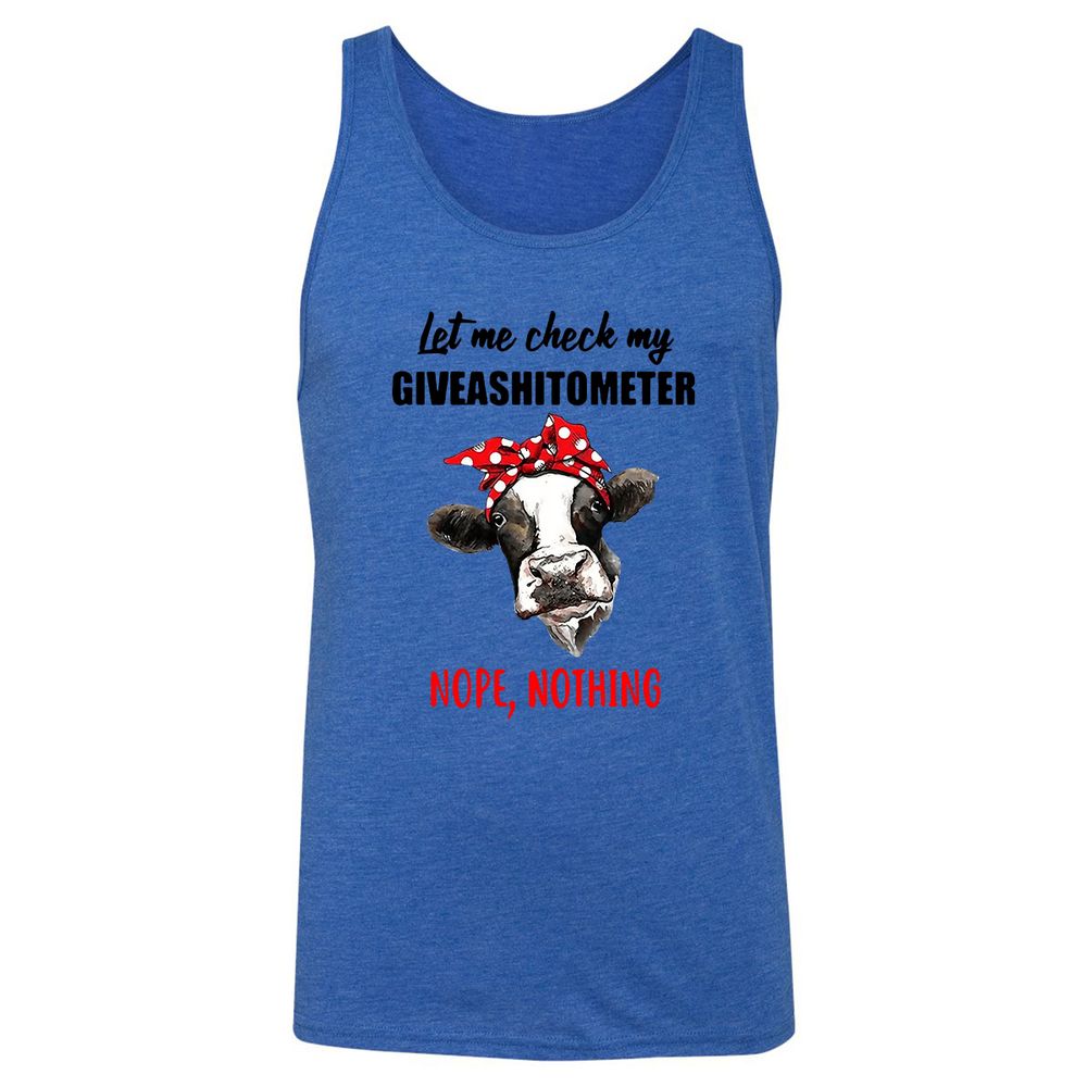 Unisex Jersey Tank - CE7AHTY7 - True Royal Triblend - 12