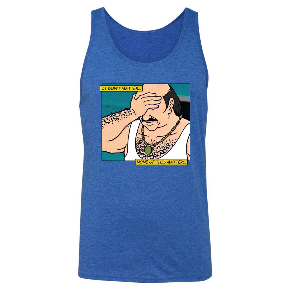 Unisex Jersey Tank - 93LKXYP7 - True Royal Triblend - 12
