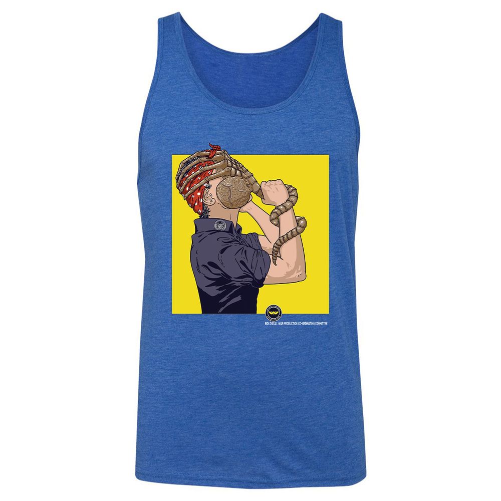 Unisex Jersey Tank - NVUY8EWR - True Royal Triblend - 12