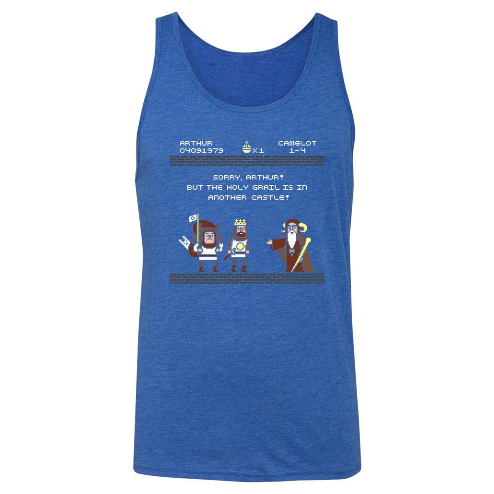 Unisex Jersey Tank - HLDBK6B6 - True Royal Triblend - 12