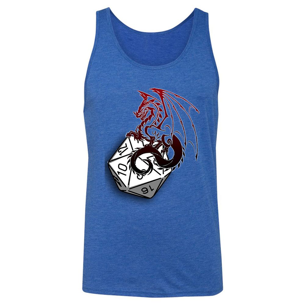 Unisex Jersey Tank - J7JCZ4UZ - True Royal Triblend - 12