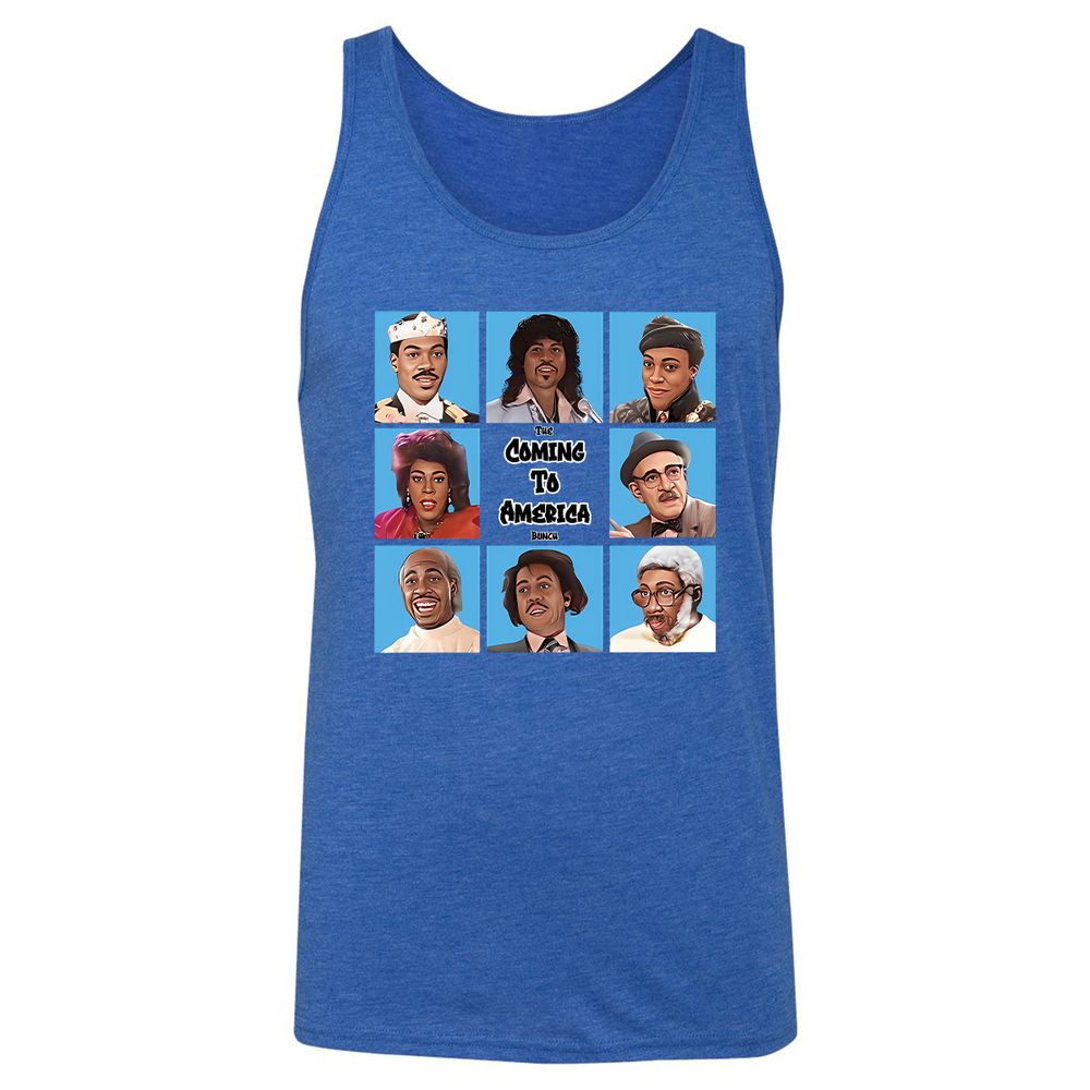 Unisex Jersey Tank - XXTPXEKJ - True Royal Triblend - 12