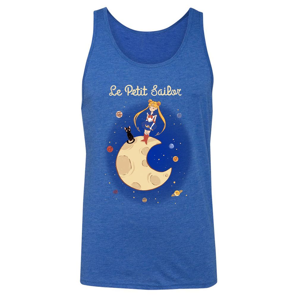 Unisex Jersey Tank - 9ARQ541V - True Royal Triblend - 12