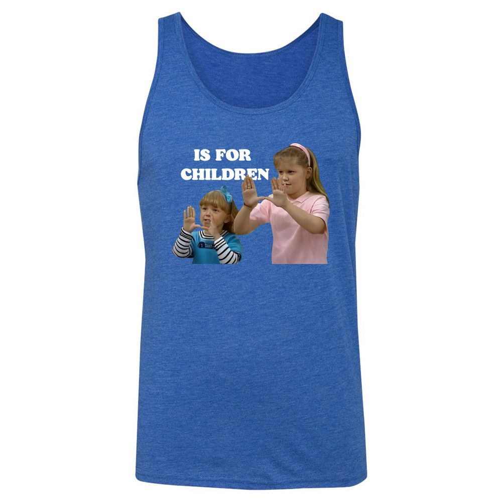 Unisex Jersey Tank - RUL9MVFM - True Royal Triblend - 12