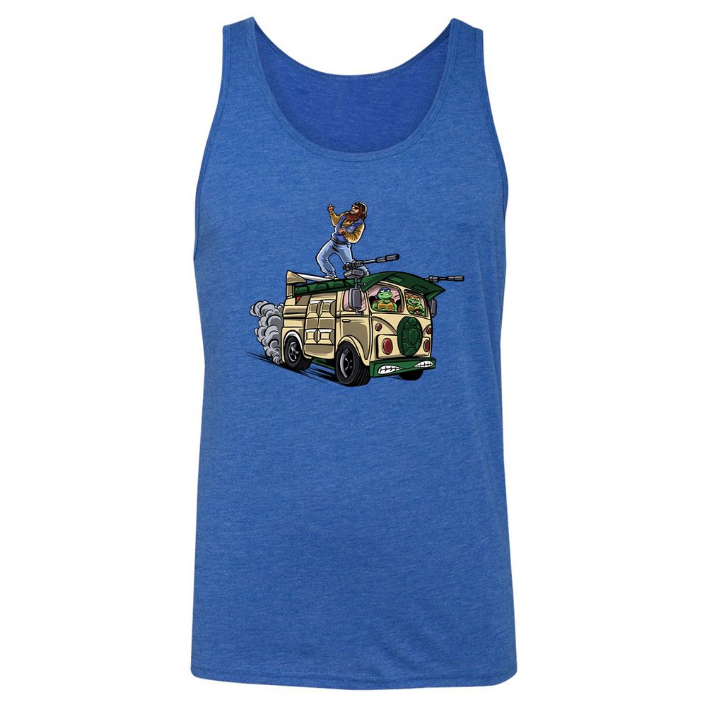 Unisex Jersey Tank - W9R81323 - True Royal Triblend - 12