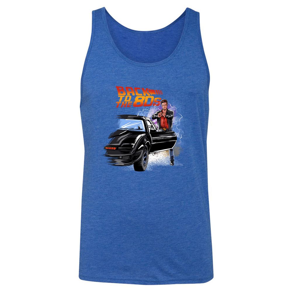 Unisex Jersey Tank - SERWN3GD - True Royal Triblend - 12