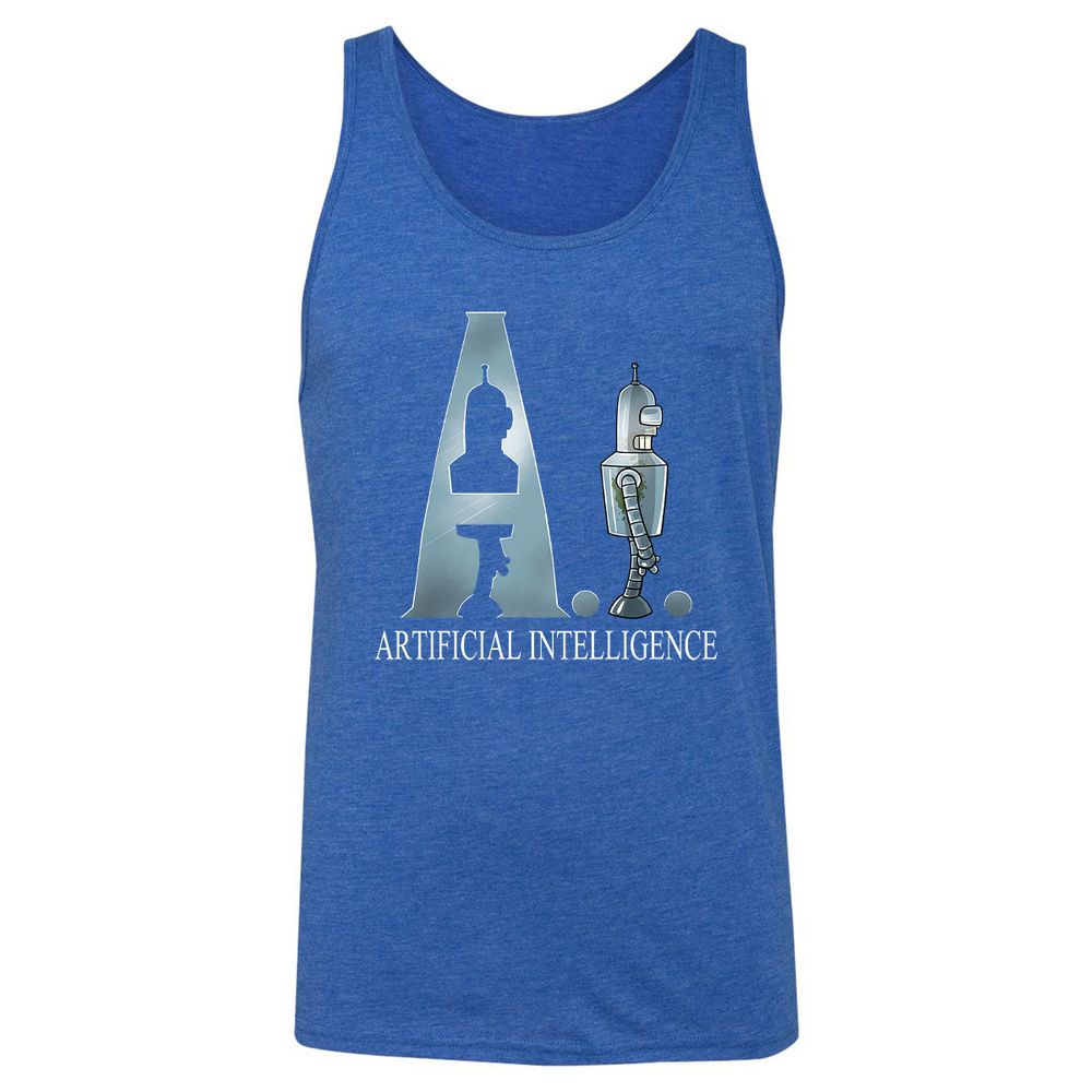 Unisex Jersey Tank - 1C12PMB2 - True Royal Triblend - 12