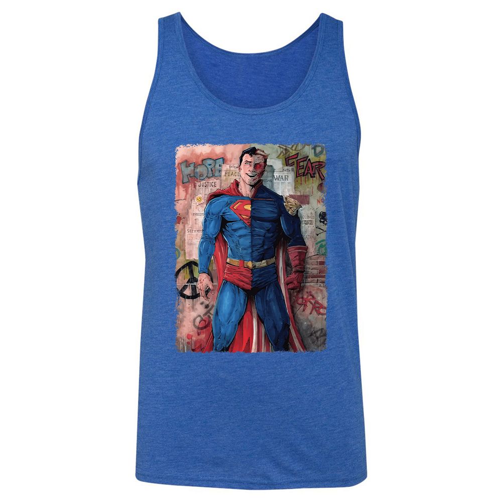Unisex Jersey Tank - 1RXCWCQL - True Royal Triblend - 12
