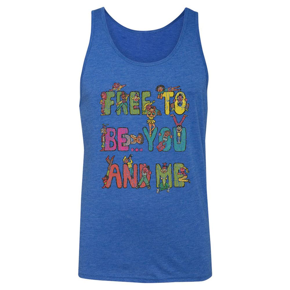 Unisex Jersey Tank - Y3MG7T4N - True Royal Triblend - 12