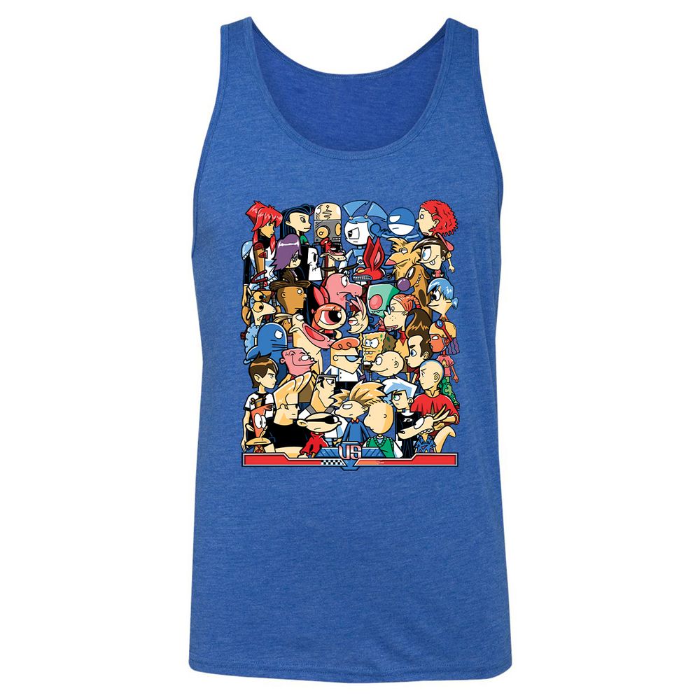Unisex Jersey Tank - APU9UYJ9 - True Royal Triblend - 12