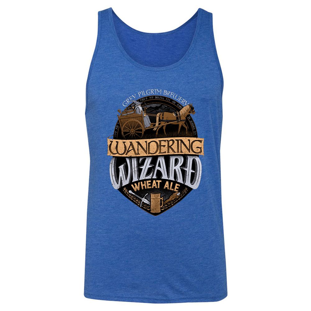 Unisex Jersey Tank - D6NGDM4H - True Royal Triblend - 12