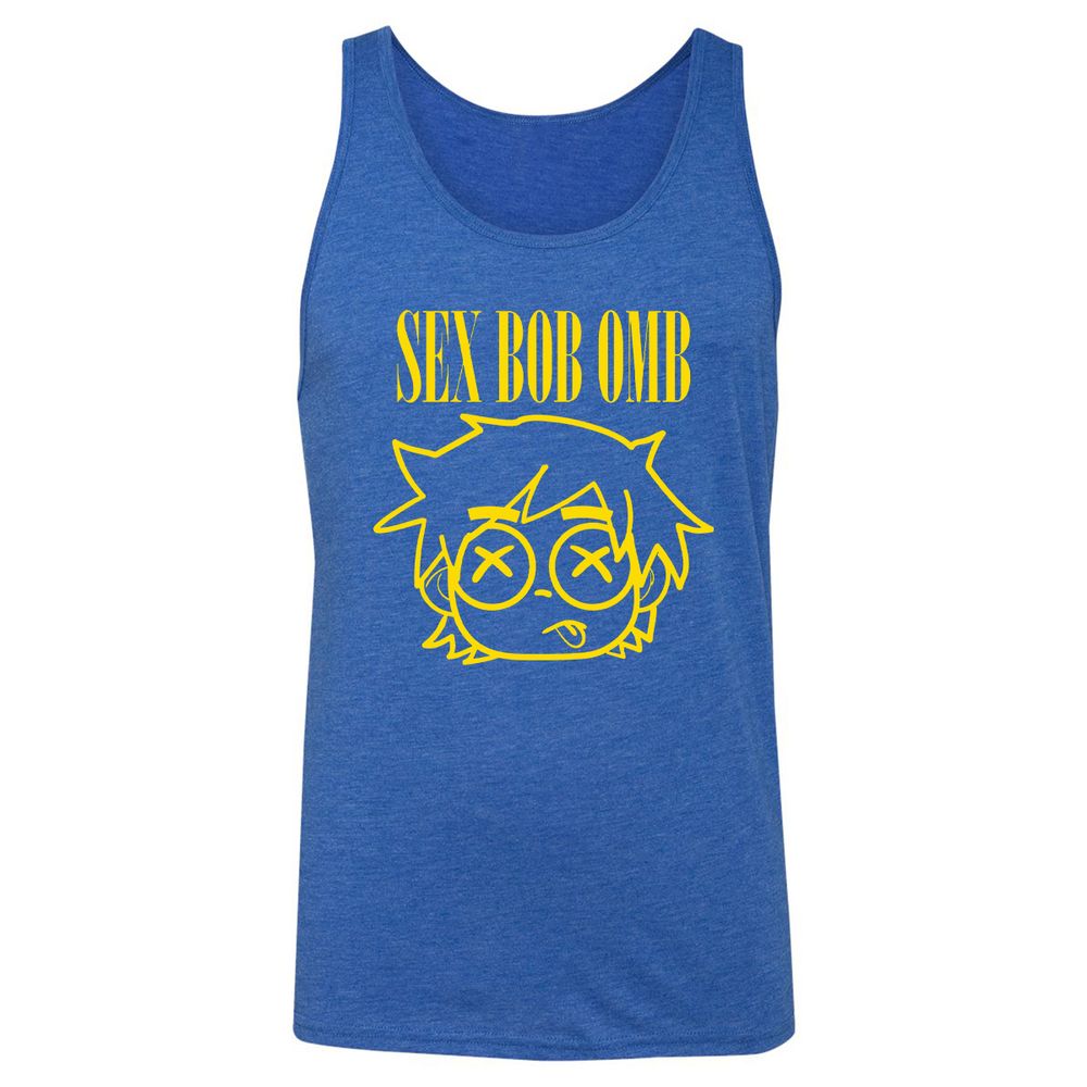 Unisex Jersey Tank - VTJCNV39 - True Royal Triblend - 12