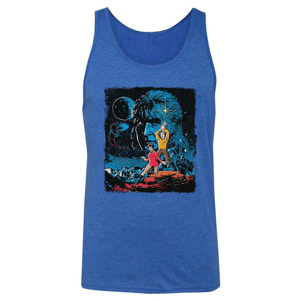 Unisex Jersey Tank - 4NH589V1 - True Royal Triblend - 12