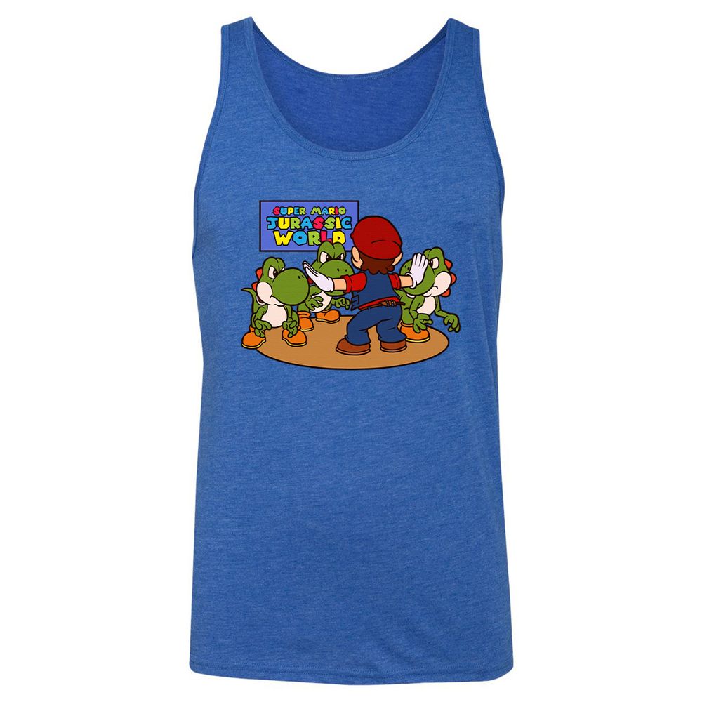 Unisex Jersey Tank - UX3YR4JW - True Royal Triblend - 12