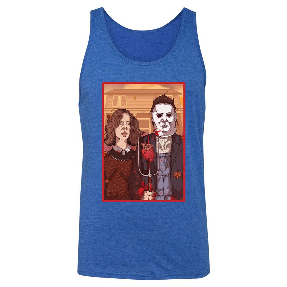 Unisex Jersey Tank - X5QHXGPX - True Royal Triblend - 12