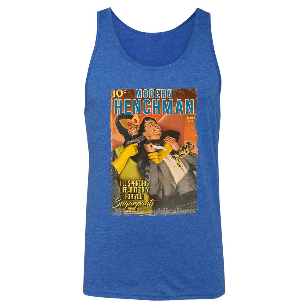 Unisex Jersey Tank - 78H73J4B - True Royal Triblend - 12