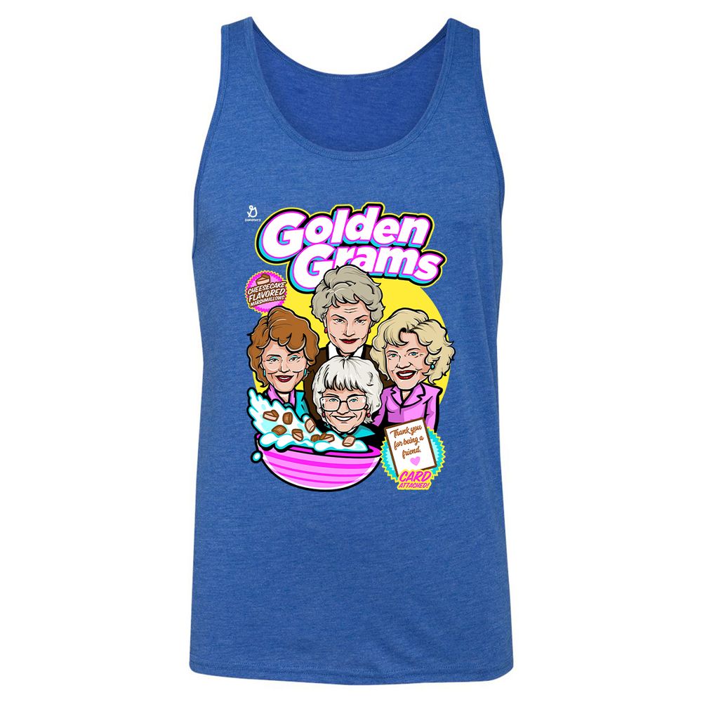 Unisex Jersey Tank - 67TDSAF1 - True Royal Triblend - 12