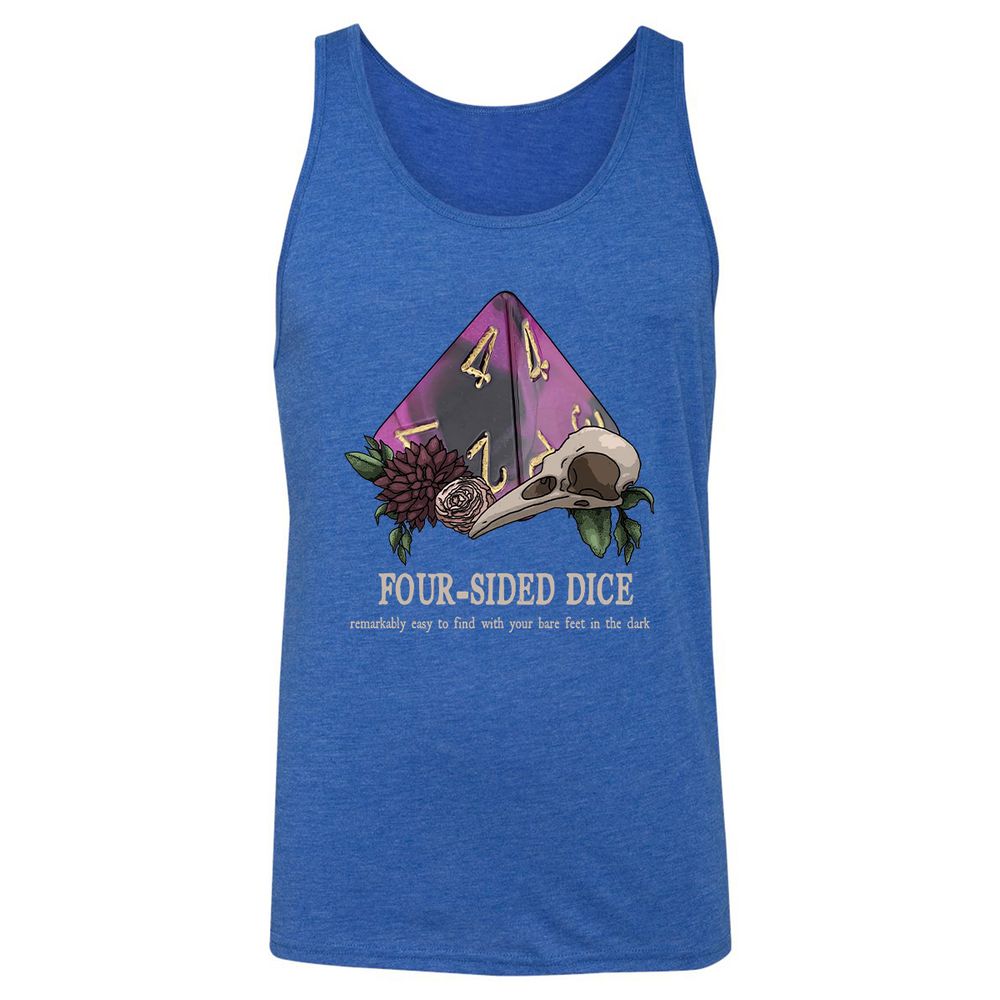 Unisex Jersey Tank - KM7VD9AD - True Royal Triblend - 12