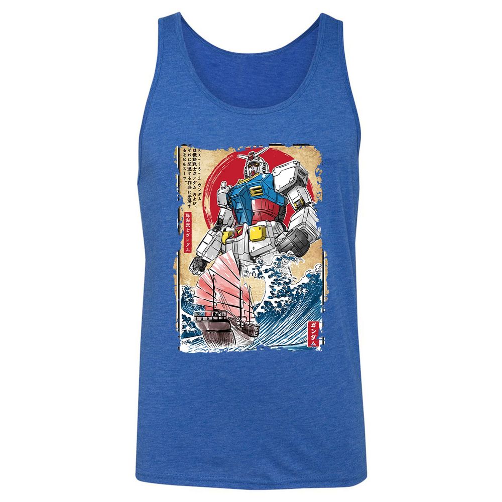 Unisex Jersey Tank - ACR487Y3 - True Royal Triblend - 12